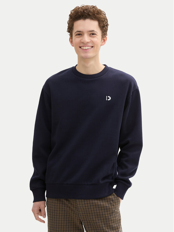 Tom Tailor Denim Tom Tailor Denim Sweatshirt 1043701 Dunkelblau Regular Fit