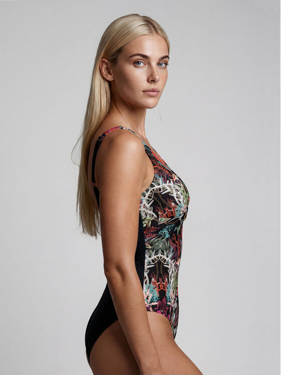 Miss Lou Miss Lou Costume da bagno ML025 Multicolore