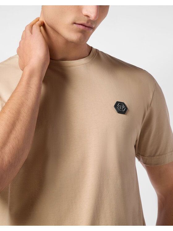 PHILIPP PLEIN PHILIPP PLEIN T-shirt 23501 Beige Regular Fit