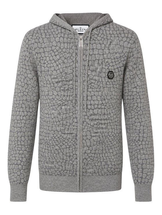 PHILIPP PLEIN PHILIPP PLEIN Kardigan 32062 Beżowy Regular Fit