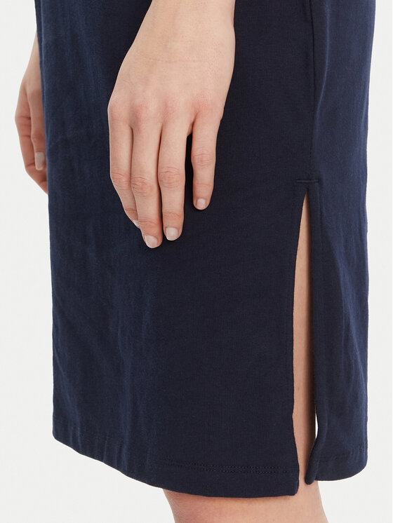 Lacoste Lacoste Haljina za svaki dan EF9988 Tamnoplava Slim Fit