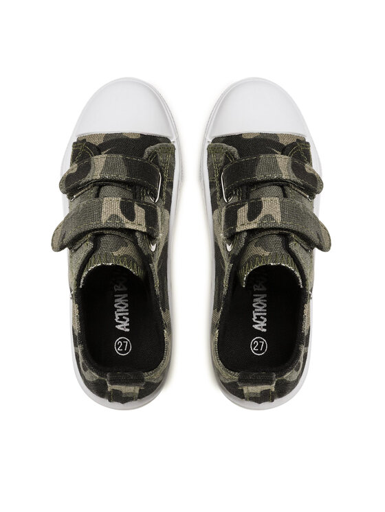 Action Boy Action Boy Sneakers aus Stoff 21363 Grün