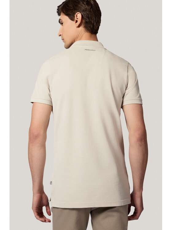Próchnik Próchnik Polo PM5 PO073125000021 Beżowy Regular Fit