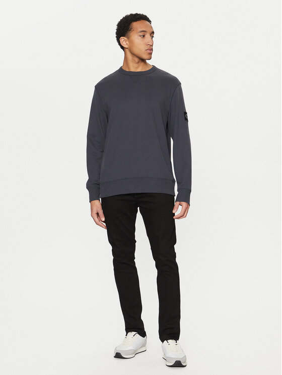 Calvin Klein Jeans Calvin Klein Jeans Majica dugih rukava J30J323426 Tamnoplava Regular Fit