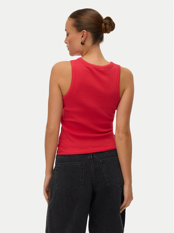 Vero Moda Vero Moda Top Naja 10341964 Rosso Slim Fit