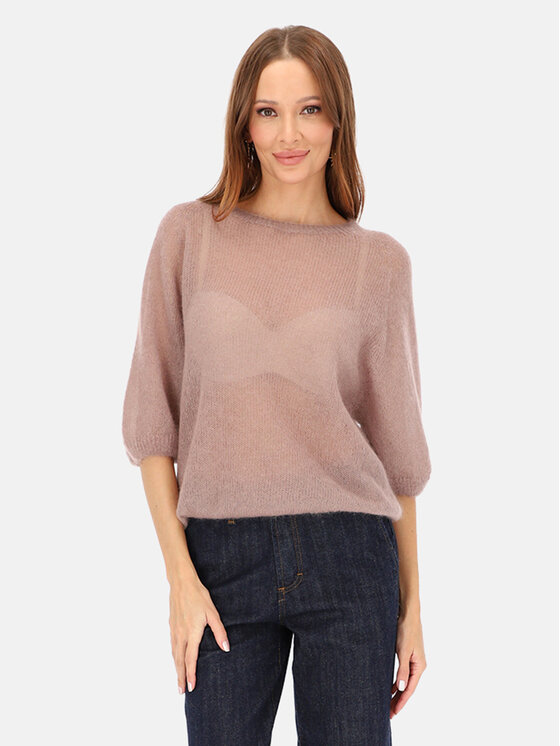 L’AF L’AF Sweter Era Beżowy Regular Fit
