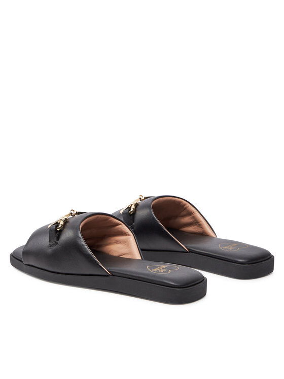 LOVE MOSCHINO LOVE MOSCHINO Şlapi JA28382G0IIA0000 Negru
