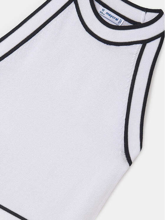 Mayoral Mayoral Top 6041 Bianco Slim Fit