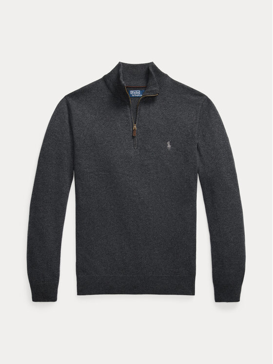 Polo Ralph Lauren Polo Ralph Lauren Sweter 710876756017 Szary Regular Fit