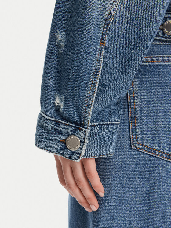 PINKO PINKO Джинсова куртка Gaborone 104644 Голубий Regular Fit