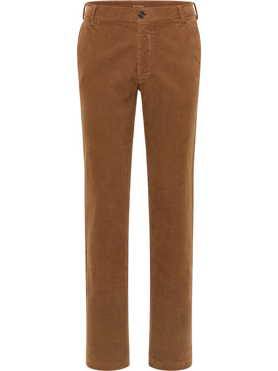 Mustang Mustang Jeansy Style Tramper Chino Brązowy Straight Fit