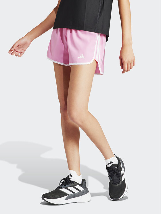 adidas Športové kraťasy Marathon 20 IN1533 Ružová Slim Fit
