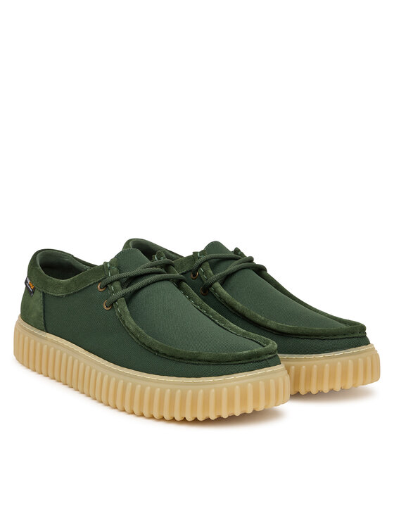 Clarks Clarks Poltopánky Torhill Lo 26186160 Zelená