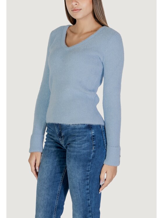 Morgan De Toi Morgan De Toi Maglione 212-MOOVE1 Blu Sweat Fit