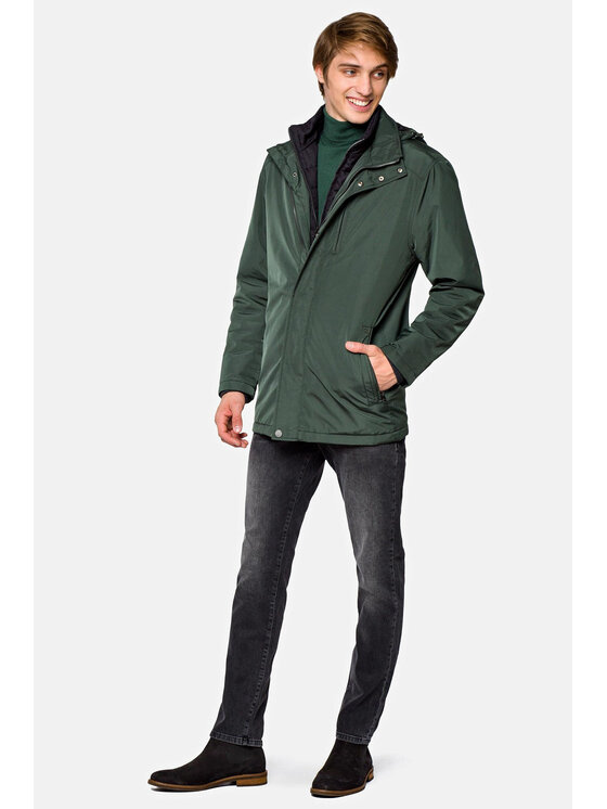 Lancerto Lancerto Parka Cedar Zielony Regular Fit