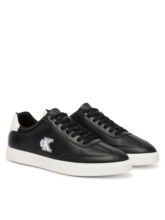 Calvin Klein Calvin Klein Sneakersy Low Prof Cupsole Emb Lth HM0HM02124 Černá