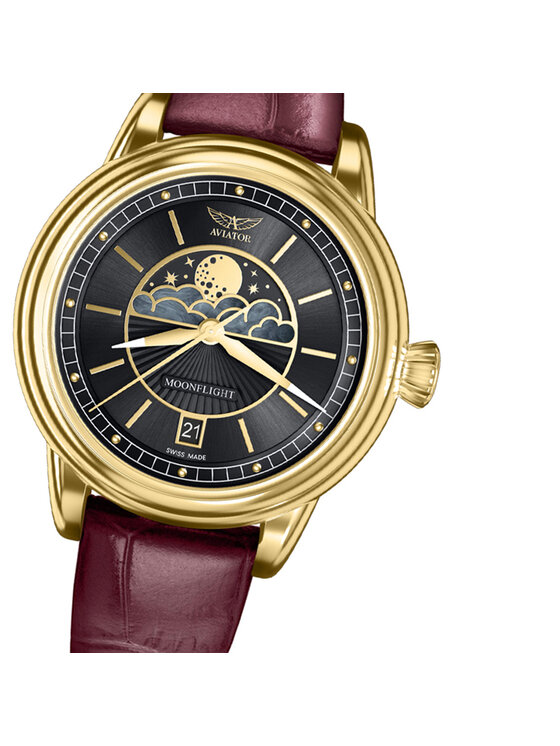 Aviator Aviator Orologio V.1.33.1.344.4BOR Rosso