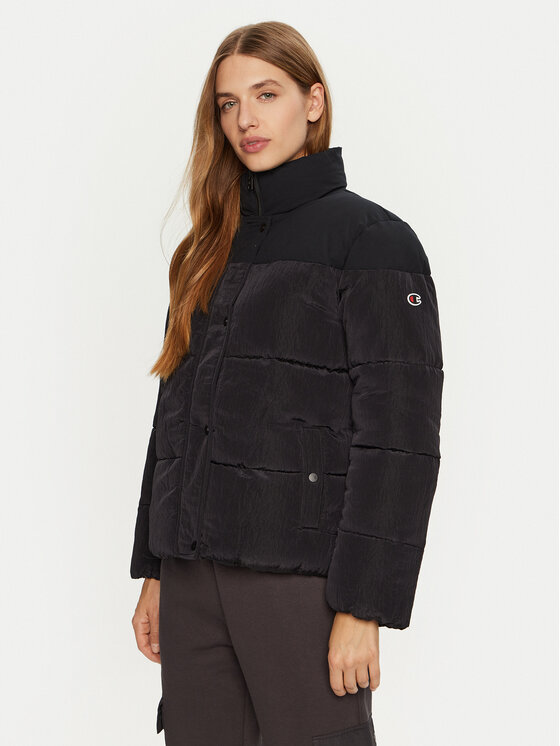 Champion Champion Пуховик 117574 Чорний Custom Fit