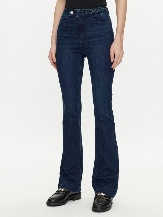 Morgan Morgan Blugi 222-PKELY Bleumarin Straight Fit