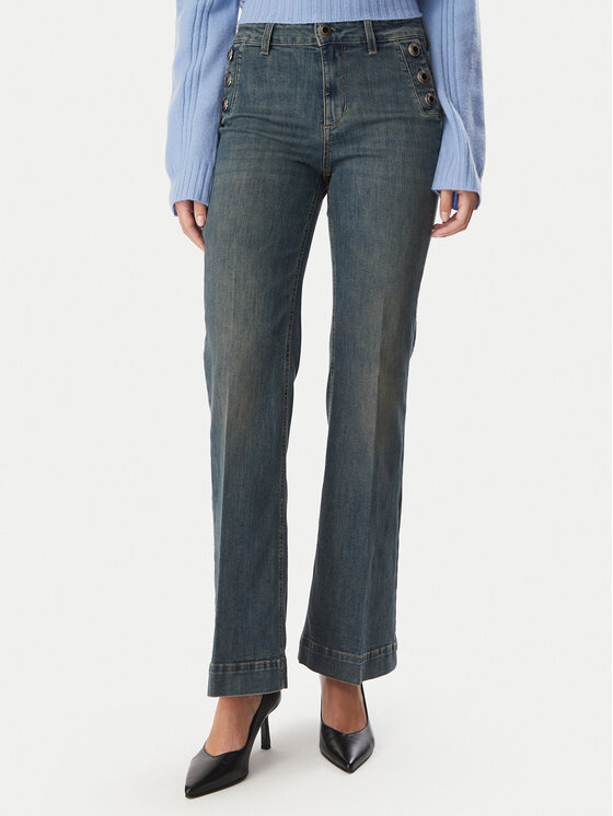 Liu Jo Liu Jo Teksad UF6093 D0328 Hall Flare Fit