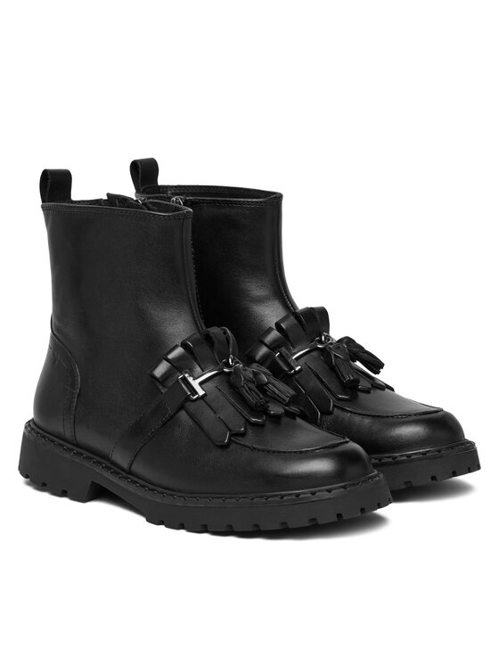 Tamaris Tamaris Polokozačky 1-25493-47 Černá