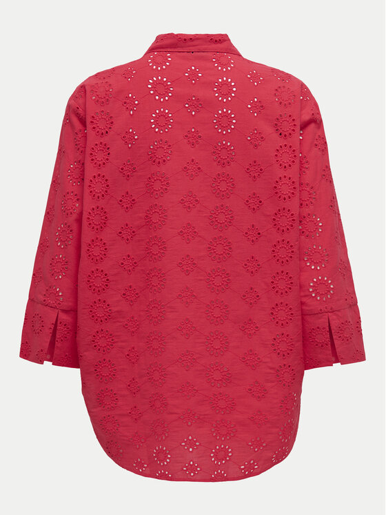 JDY JDY Camicia Tallie 15292179 Rosso Regular Fit