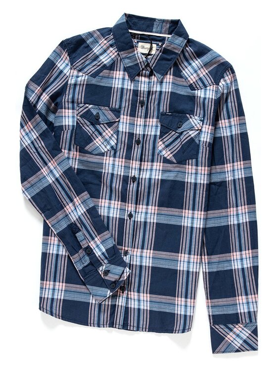 Wrangler Wrangler Camicia WESTERN SHIRT Multicolore Regular Fit