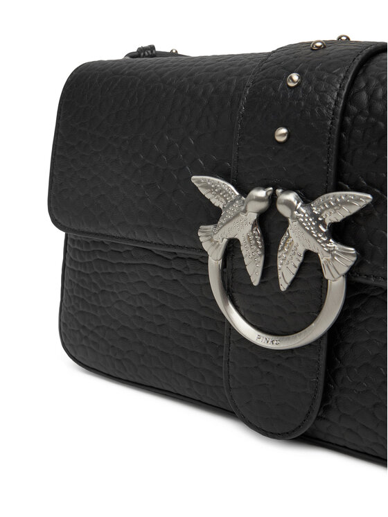 PINKO PINKO Handtasche Love One Classic Slouchy Fl Al 25-26 PLTT 104524 A2JU Schwarz