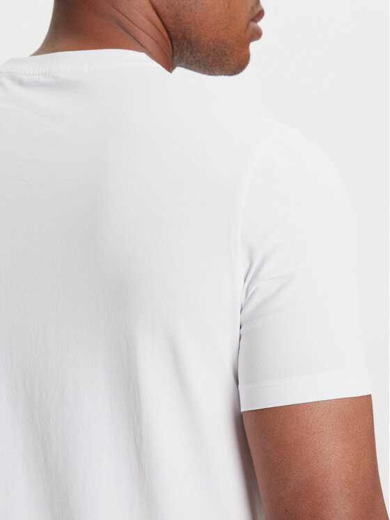 KARL LAGERFELD KARL LAGERFELD Póló 755087 553235 Fehér Regular Fit