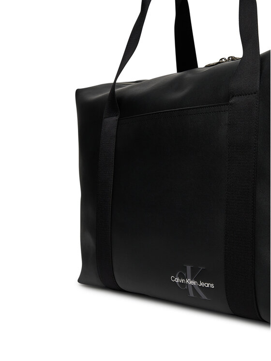 Calvin Klein Jeans Calvin Klein Jeans Torba Mono Logo Weekender Duffle LV04G3137G Crna