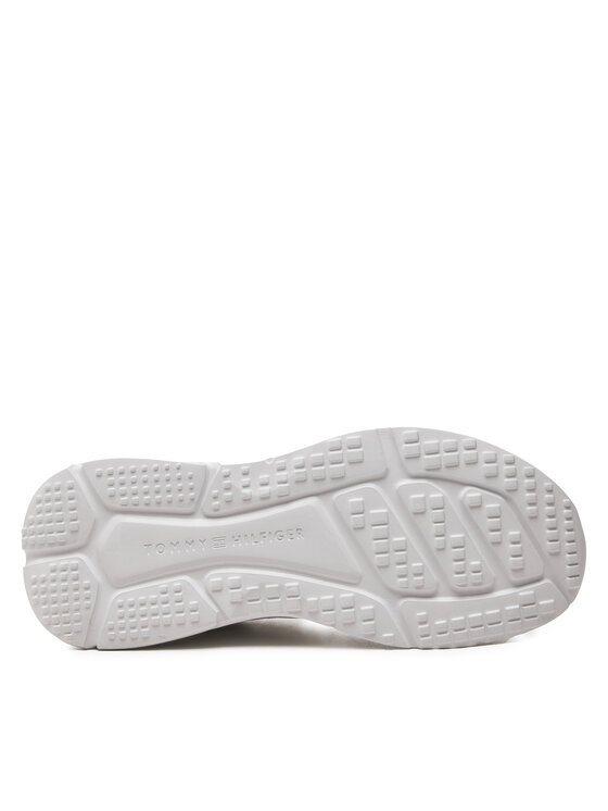 Tommy Hilfiger Tommy Hilfiger Снікерcи Modern Runner Knit Evo Ess FM0FM05245 Білий