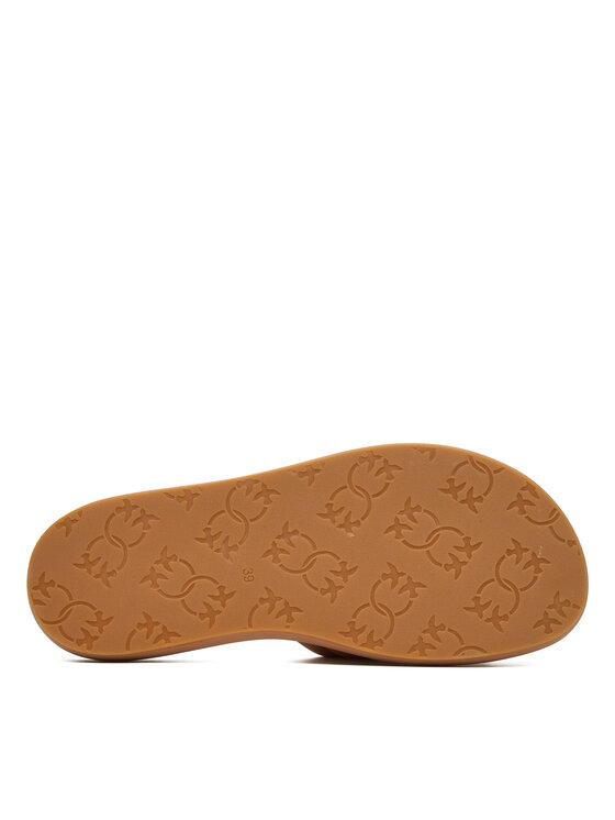 PINKO PINKO Klapki Fiona 03 SD0525 P003 Beżowy