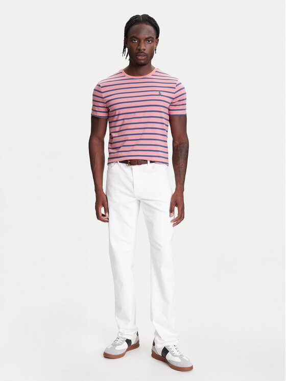 Polo Ralph Lauren Polo Ralph Lauren Marškinėliai 710938134010 Raudona Custom Slim Fit