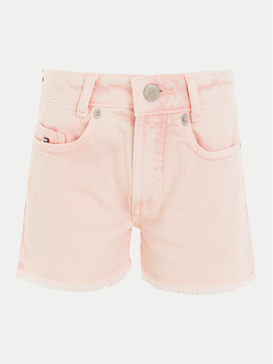 Tommy Hilfiger Tommy Hilfiger Kratke traperice Harper KG0KG07918 Ružičasta Relaxed Fit