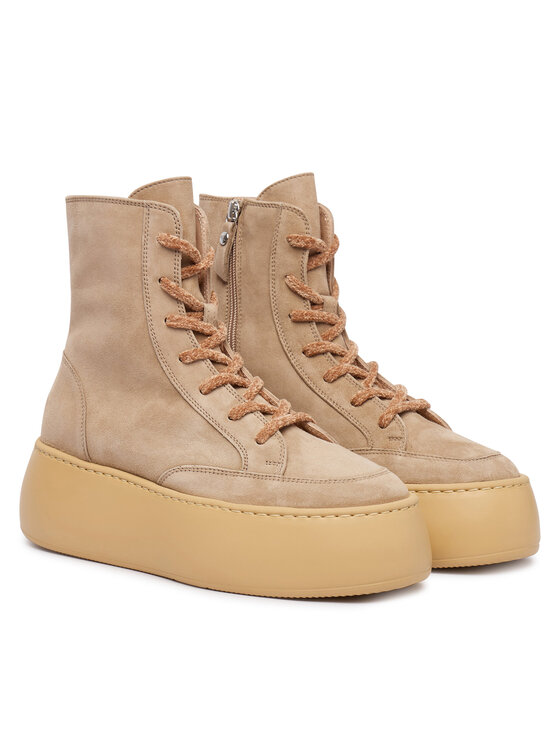 AGL AGL Черевики Vibe Lowboot D946512PJV Бежевий