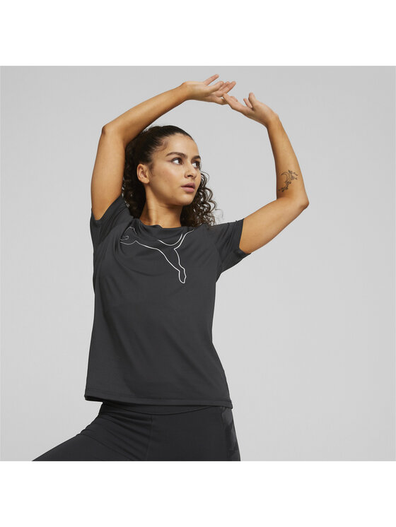 Puma Puma T-Shirt 522420 Czarny Regular Fit