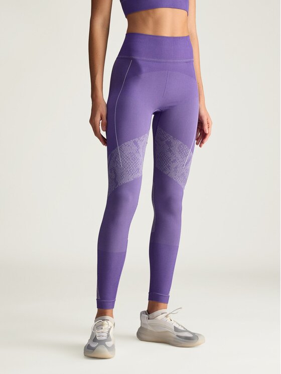adidas by Stella McCartney adidas by Stella McCartney Legginsy 152911 Fioletowy Fitted Fit