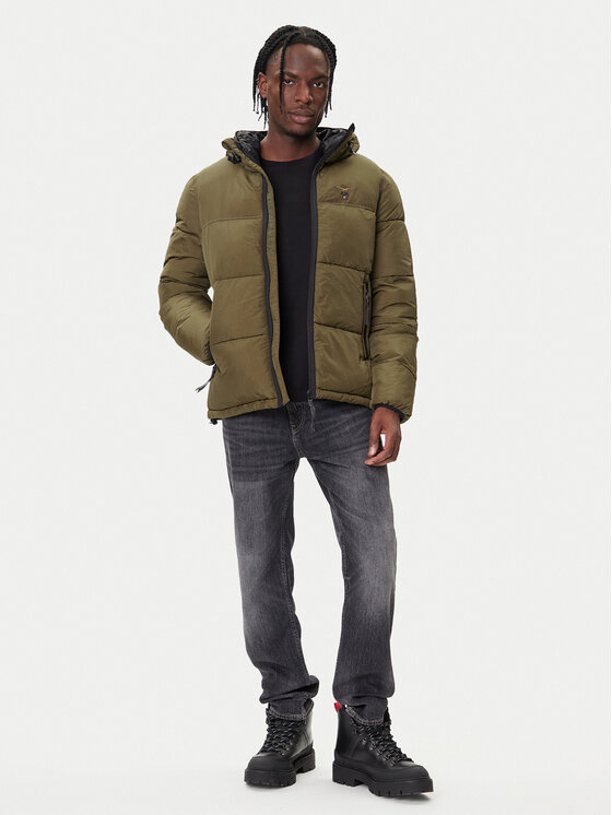 Aeronautica Militare Aeronautica Militare Geacă de iarnă 252AB3025UCT04214 Verde Regular Fit