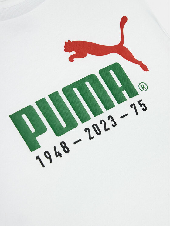 Puma Puma T-krekls 676825 Balts Regular Fit