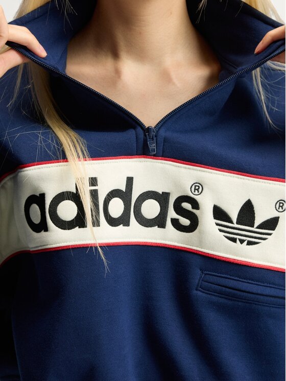 adidas adidas Bluza 172439 Czarny Oversize