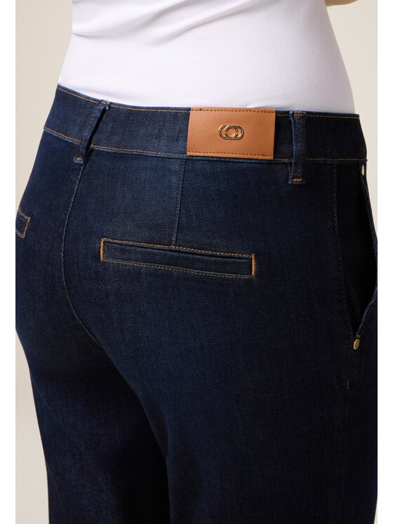 Oltre Oltre Jeans P492R108821N034 Blu Boy Fit