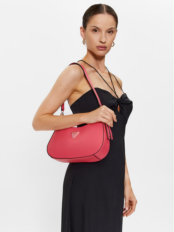 Guess Guess Дамска чанта Noelle (ZG) HWZG78 79180 Розов