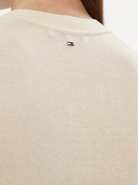 Tommy Hilfiger Tommy Hilfiger Пуловер Md Lyocell Silk Blend Vest WW0WW40980 Жълт Regular Fit