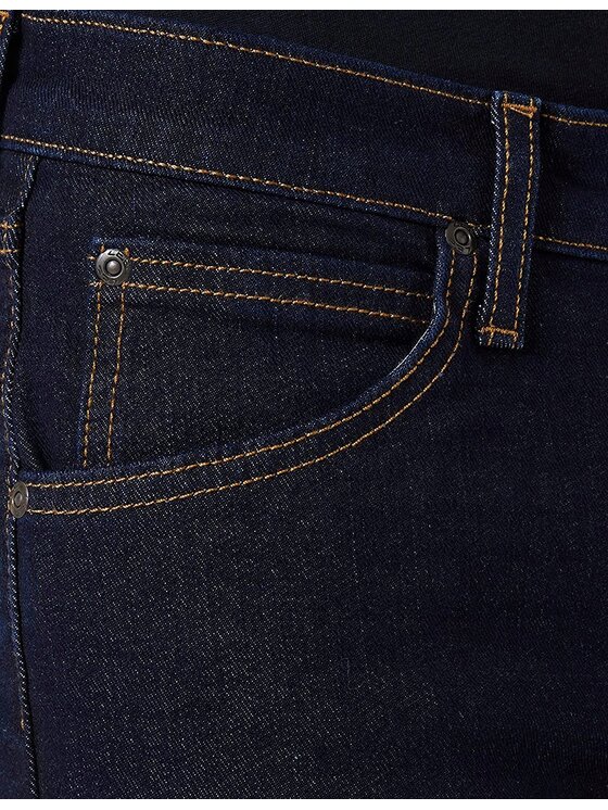 Lee Lee Jeansy Daren Zip Fly Niebieski Regular Fit