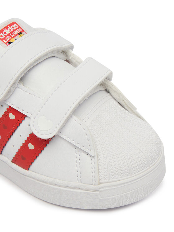 adidas adidas Сникърси Superstar Led Lights Cf I KK1294 Бял