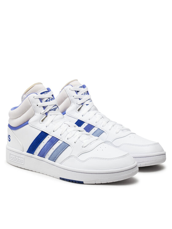 adidas adidas Sneakersy Hoops 3.0 Mid  IH0161 Bílá