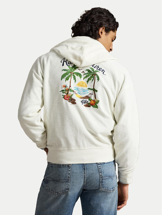 Polo Ralph Lauren Polo Ralph Lauren Світшот 710B14590001 Кремовий Relaxed Fit