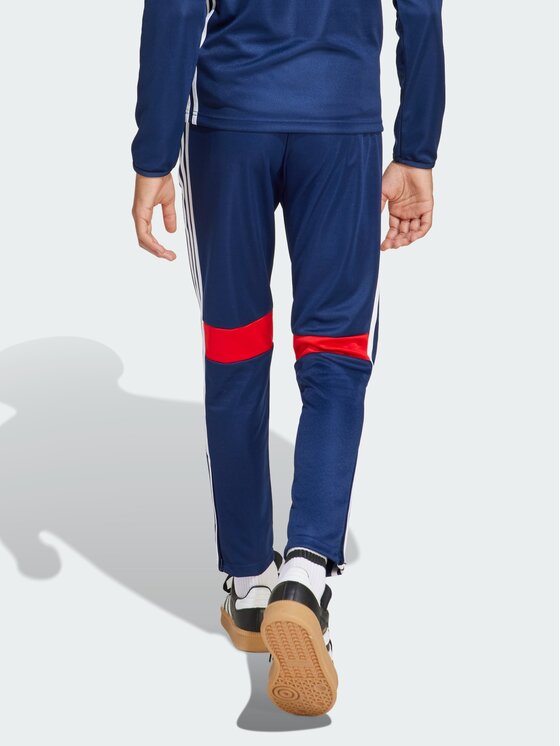 adidas adidas Spodnie materiałowe Tiro Niebieski jasny Slim Fit