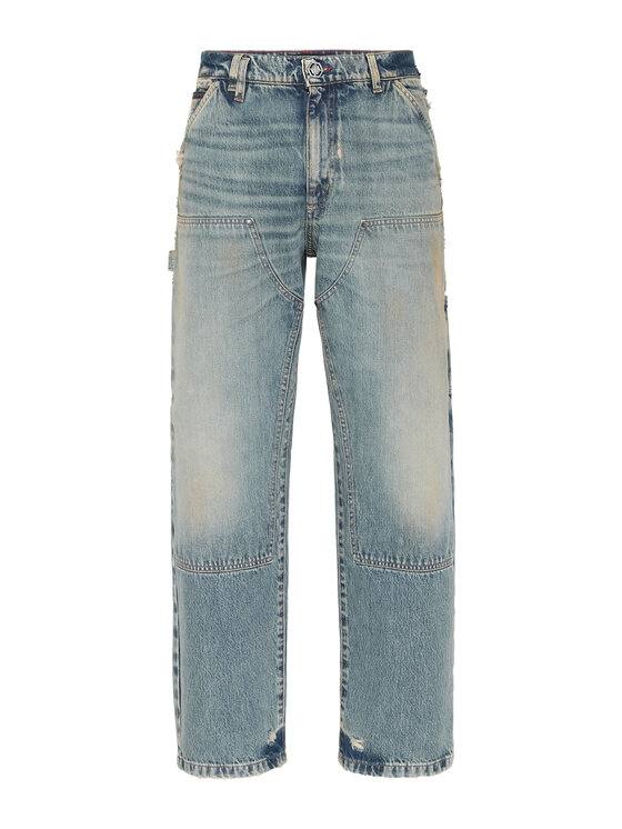 PHILIPP PLEIN PHILIPP PLEIN Jeansy 25909 Niebieski Loose Fit