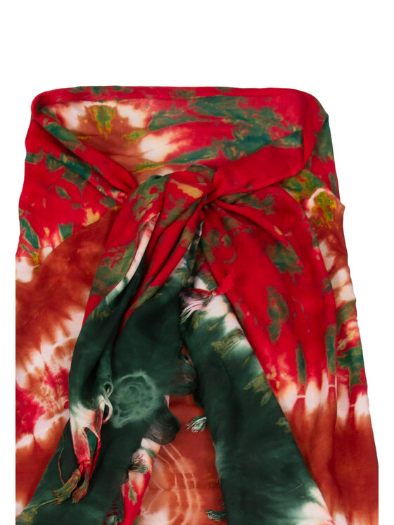 ALLORA BE UNIQUE ALLORA BE UNIQUE Pareo rayon Zielony
